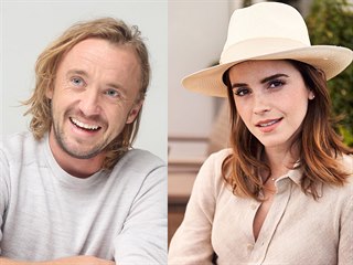 Tom Felton a Emma Watsonová