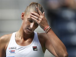 Tenistka Karolna Plkov vydela postup do 2. kola US Open.