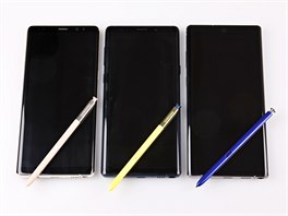 Samsung Galaxy Note 8, Galaxy Note 9 a Galaxy Note 10+
