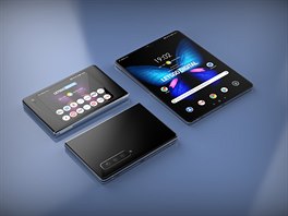 Koncept Samsung Galaxy Fold 2