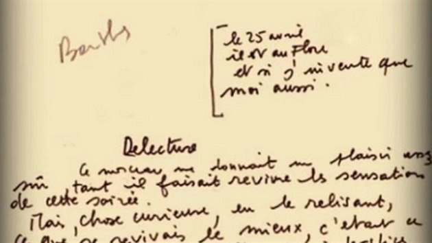 Anonymn dopis, dky ktermu policie odhalila tvrt stolet vznnou Blanche Monnierovou. Kdo byl jeho autorem, to nen dodnes jasn.