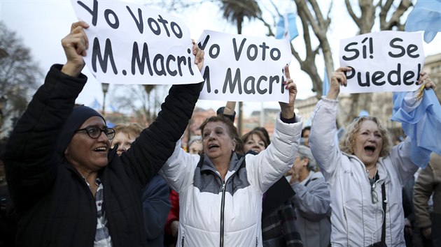 Souasn prezident Mauricio Macri zskal v srpnovch pedbnch volbch 32 procent hlas.