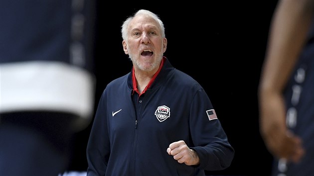 Kou americkch basketbalist Gregg Popovich.