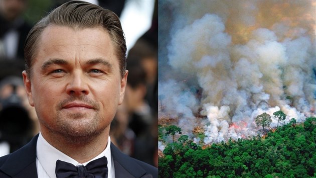 Leonardo DiCaprio bojuje za Amazonii fotografi poru z roku 2018.