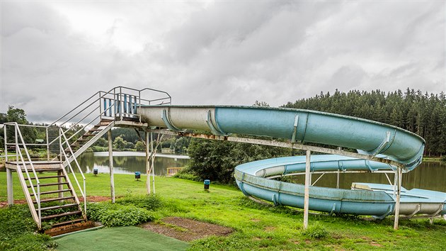 Koupac sezona v Dolcch u Trutnova skonila v pli srpna kvli sinicm (22. 8. 2019).