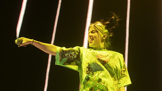 Billie Eilish 20. srpna 2019 v prask O2 aren