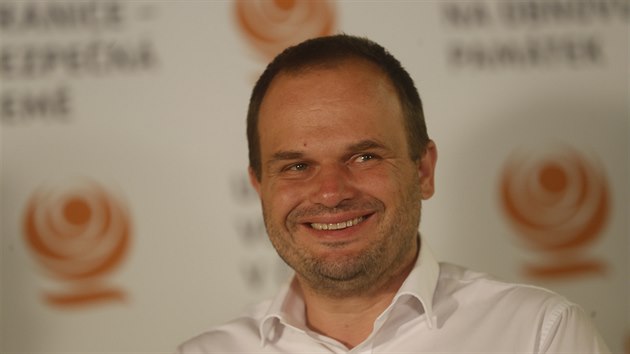 Místopředseda ČSSD Michal Šmarda po jednání předsednictva strany. (23. srpna 2019)