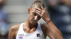 Tenistka Karolína Plíková vydela postup do 2. kola US Open.