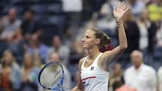 DOMINANCE. Tenistka Karolína Plíková snadno postoupila do 3. kola US Open.