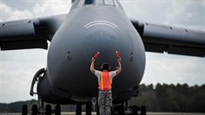 Americký letoun C-5M Super Galaxy