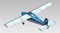 Pro vzlet a nastoupání do výky 15 metr má novému letounu od firmy Direct Fly...