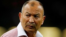 Eddie Jones, australský kou ve slubách Anglie, po poráce svého týmu ve...