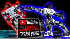 YouTube chybn oznail zápasy robot za týrání zvíat a videa se zábry...