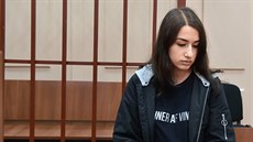 Krestina Chaaturjanová, obvinná z vrady despotického otce (26. 6. 2019)