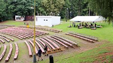 Poadatelé Hip Hop Kempu tvrdí, e zásahy policie kvli drogám byly bhem festivalu na hradeckém letiti pehnané.