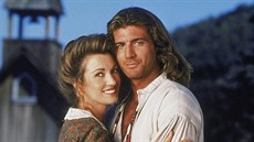 Jane Seymourová a Joe Lando v seriálu Doktorka Quinnová (1993)