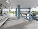 Vizualizace rekonstrukce bazénového komplexu hotelu Thermal.