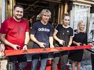 Bývalý fotbalista Pavel Nedvd a brankáka národního týmu fotbalistek Barbora...