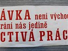 St�vka nen� v�chodisko. Zachr�n� n�s jedin� poctiv� pr�ce!