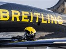 Plet francouzskho tmu Breitling Jet Team do Hradce Krlov (30. 8. 2019)