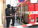 Policie zasahovala v Hradební ulici v Praze. Zavolala ji žena, která měla obavy...