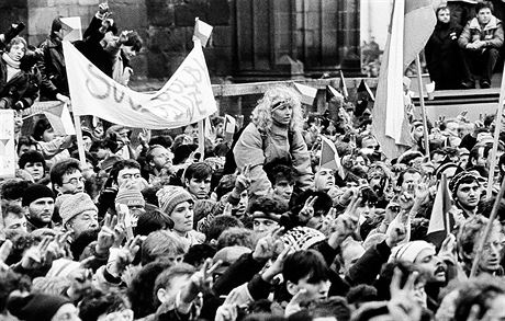 Sametová revoluce v eskoslovensku, rok 1989
