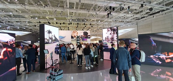 Samsung Galaxy Fold na veletrhu IFA v Berlín