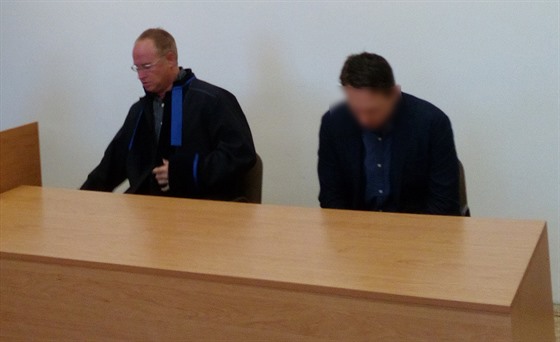 V Plzni začal soud s mužem (vpravo), který napadl ženu s dítětem.