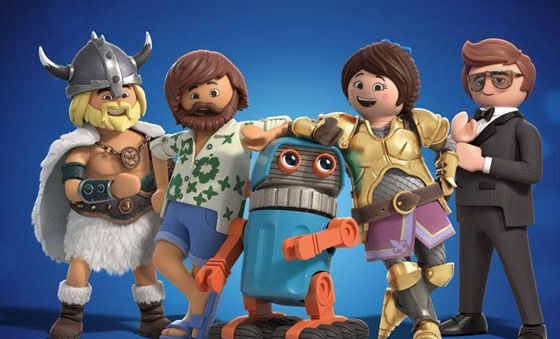 Hrdinové snímku Playmobil ve filmu