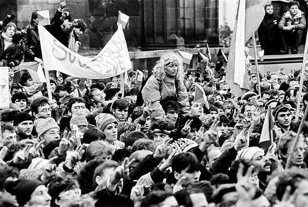 Sametová revoluce v eskoslovensku, rok 1989