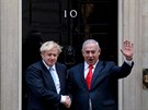 Izraelský premiér Benjamin Netanjahu se setkal s britským pedsedou vlády...