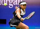 Japonka Naomi Ósakaová bhem osmifinále US Open.