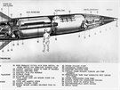 Nmecká balistická raketa V-2 z druhé svtové války
