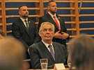 Prezident Milo Zeman s manelkou Ivanou zahjili nov koln rok na Zkladn...