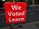 Hlasovali jsme pro odchod, vzkazuje v Londýn píznivec brexitu. (4. záí...