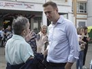 Ruský opoziní lídr Alexej Navalnyj (8. záí 2019)