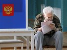 Rusové volí v komunálních volbách. Snímek pochází z Petrohradu. (8. záí 2019)