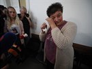 Demonstrantka Jana Filipová, která aluje premiéra Babie za výrok, e...