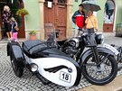 Na Ecce Homo Historic byl ve ternberku k vidn mimo jin i motocykl DKW 350...