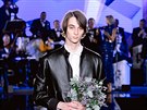 Slovenský vítz Elite Model Look 2019 Andrej Chamula (27. srpna 2019)