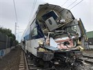 Na trati u Uhnvsi se stetl kamion s vlakem. (6. 9. 2019)