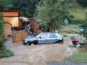 Pes umpersko se pehnala siln bouka. Nejsloitj situaci hasii eili v...