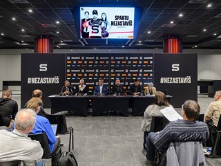 Heslem hokejové Sparty pro nadcházející sezonu je „Nezastavíš“.