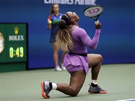 Serena Williamsov ve finle US Open 2019