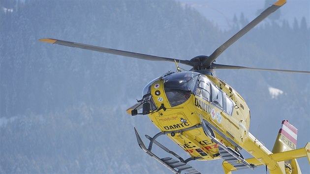 Vrtulník rakouské záchranné sluby