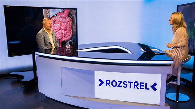 Gastroenterolog Julius pik v diskusnm poadu Rozstel. (5. z 2019)