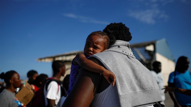 Evakuace Bahamc, kterm hurikn Dorian zpustoil domovy. (6. z 2019)