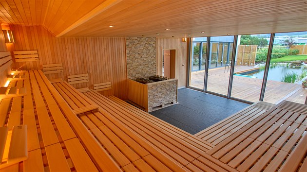 Panoramatick sauna je nejvt v saunovm svt.