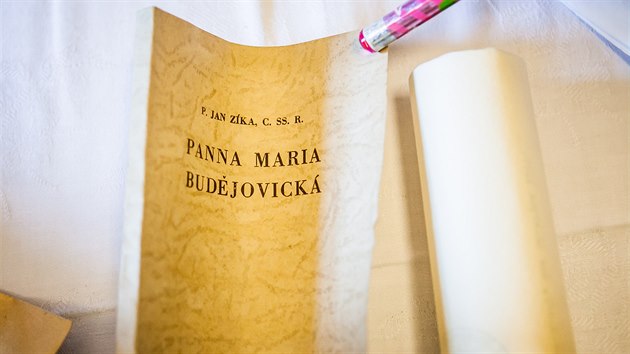Kniha Panna Maria Budjovick od Jana Zky z roku 1932 je pmo psan o mstnm milostnm obrazu.