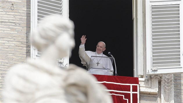 Pape Frantiek pron bohoslubu na Svatopetrskm nmst ve Vatiknu. (1. z 2019)